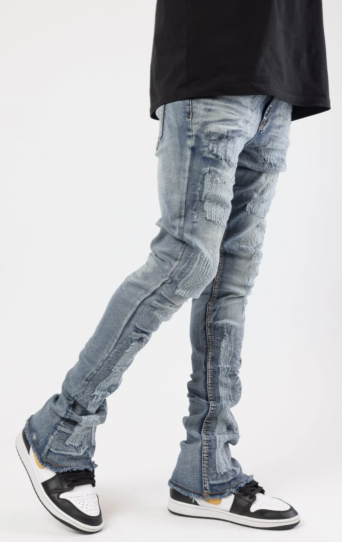 Aiyuk Stacked Jeans