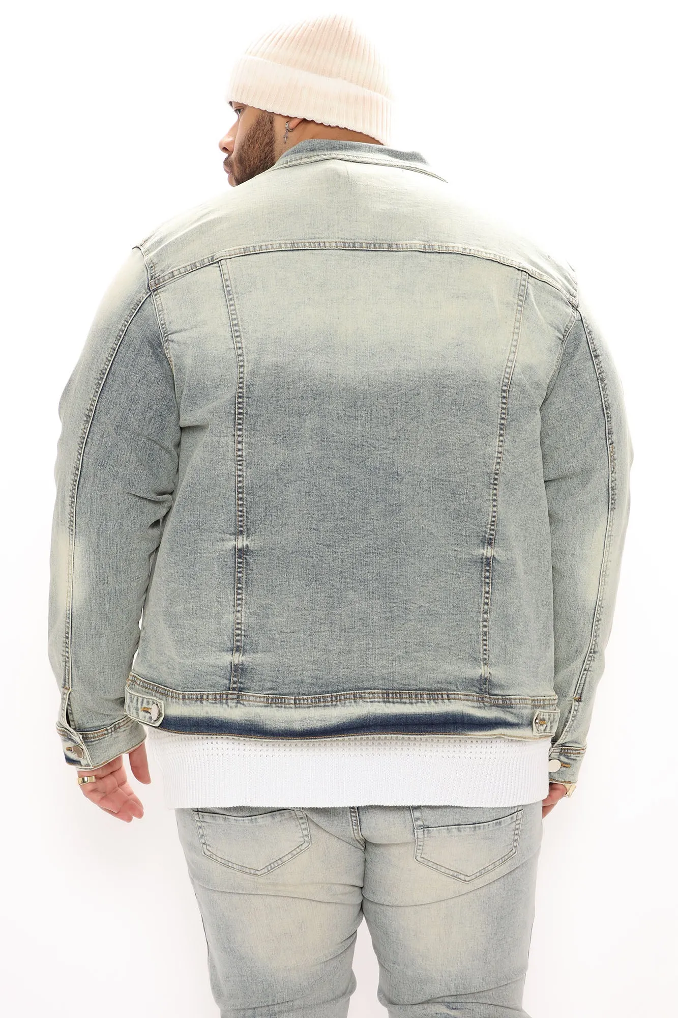 Axel Denim Jacket - Vintage Blue Wash