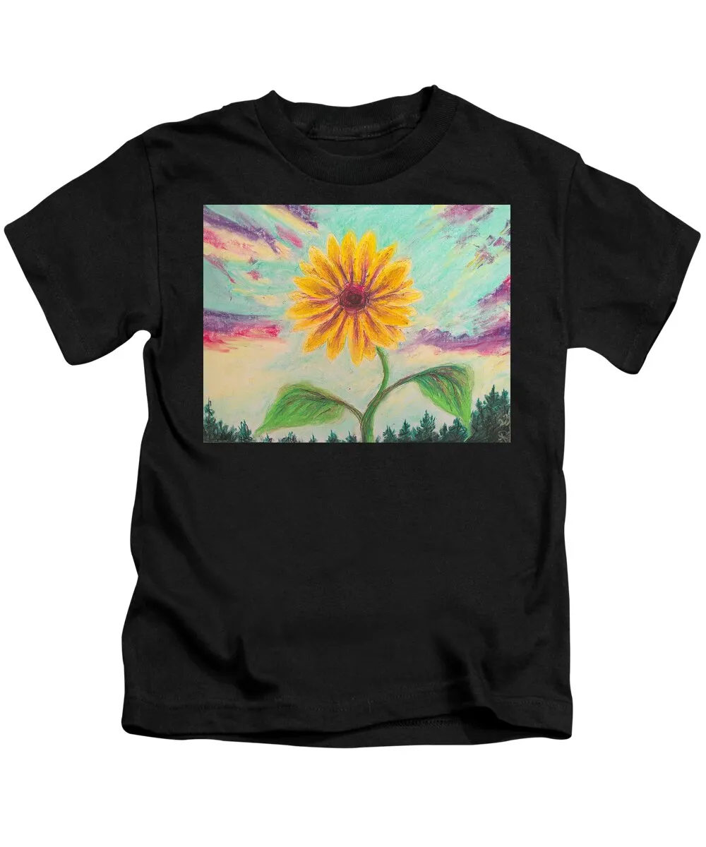 Berry Sunflower - Kids T-Shirt