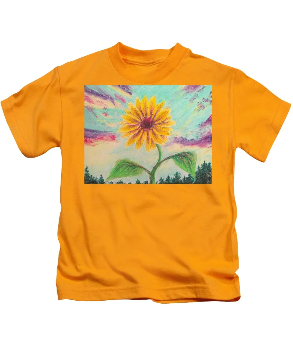 Berry Sunflower - Kids T-Shirt