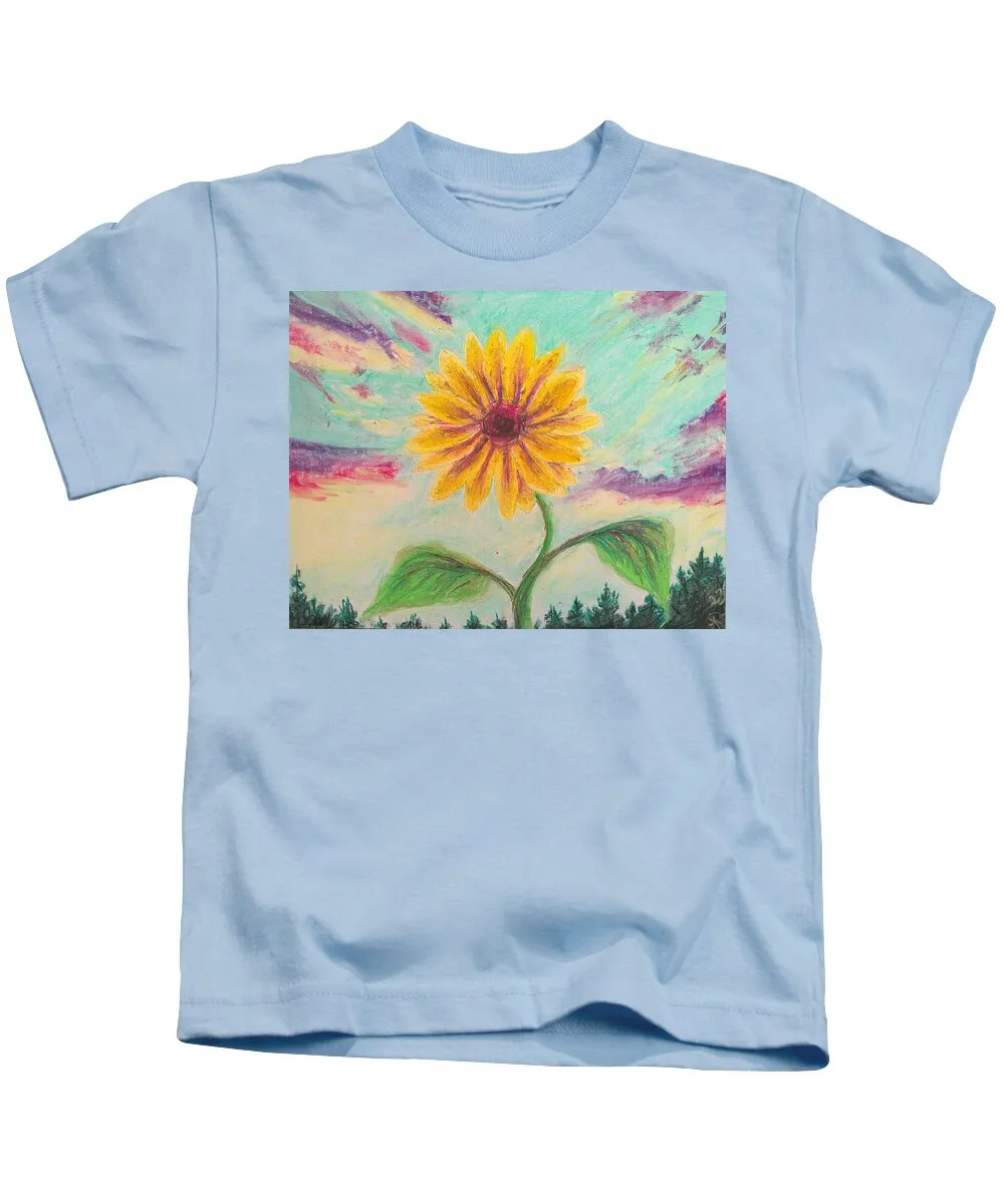 Berry Sunflower - Kids T-Shirt