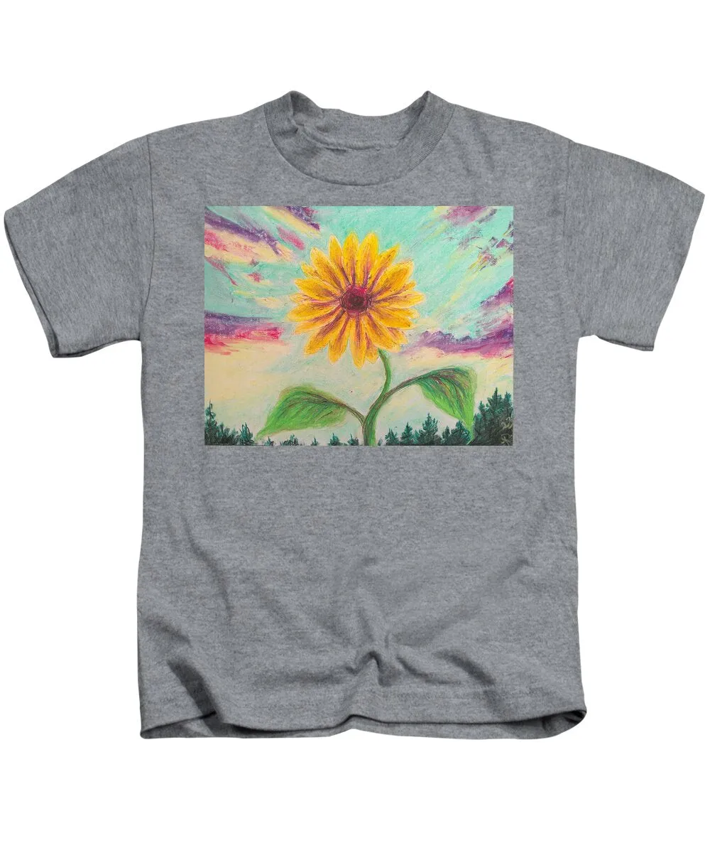 Berry Sunflower - Kids T-Shirt