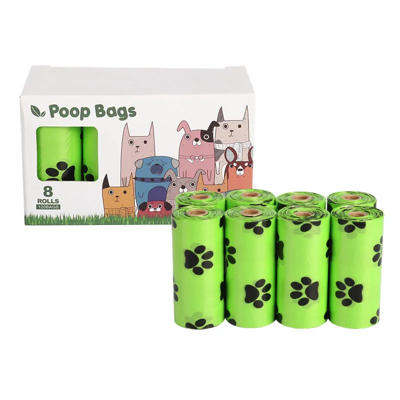 Biodegradable Dog Poop Bags with dispenser