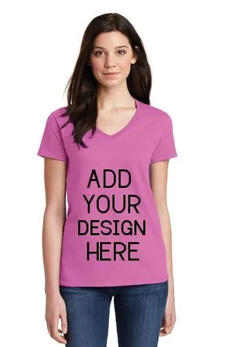 Custom Gildan - Ladies' V-Neck  5V00L