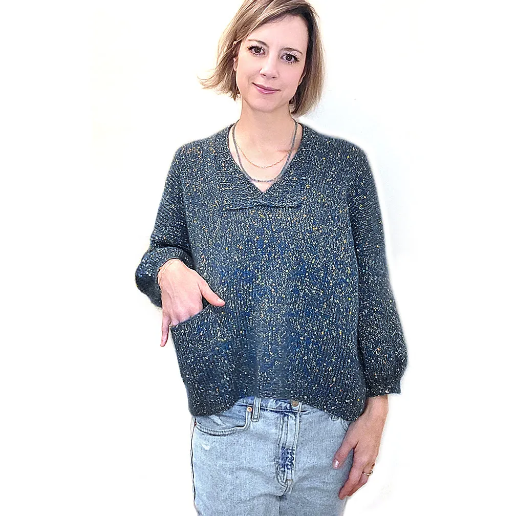 Deb Pullover {knitting pattern}