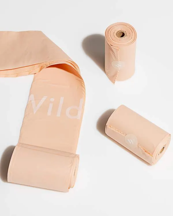 Eco Friendly Poop Bags - 6 Rolls (60 bags)