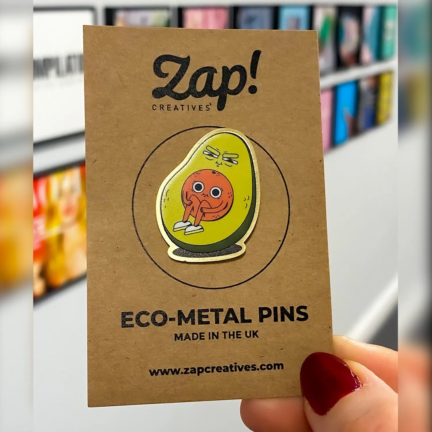 Eco Metal Pin Badges