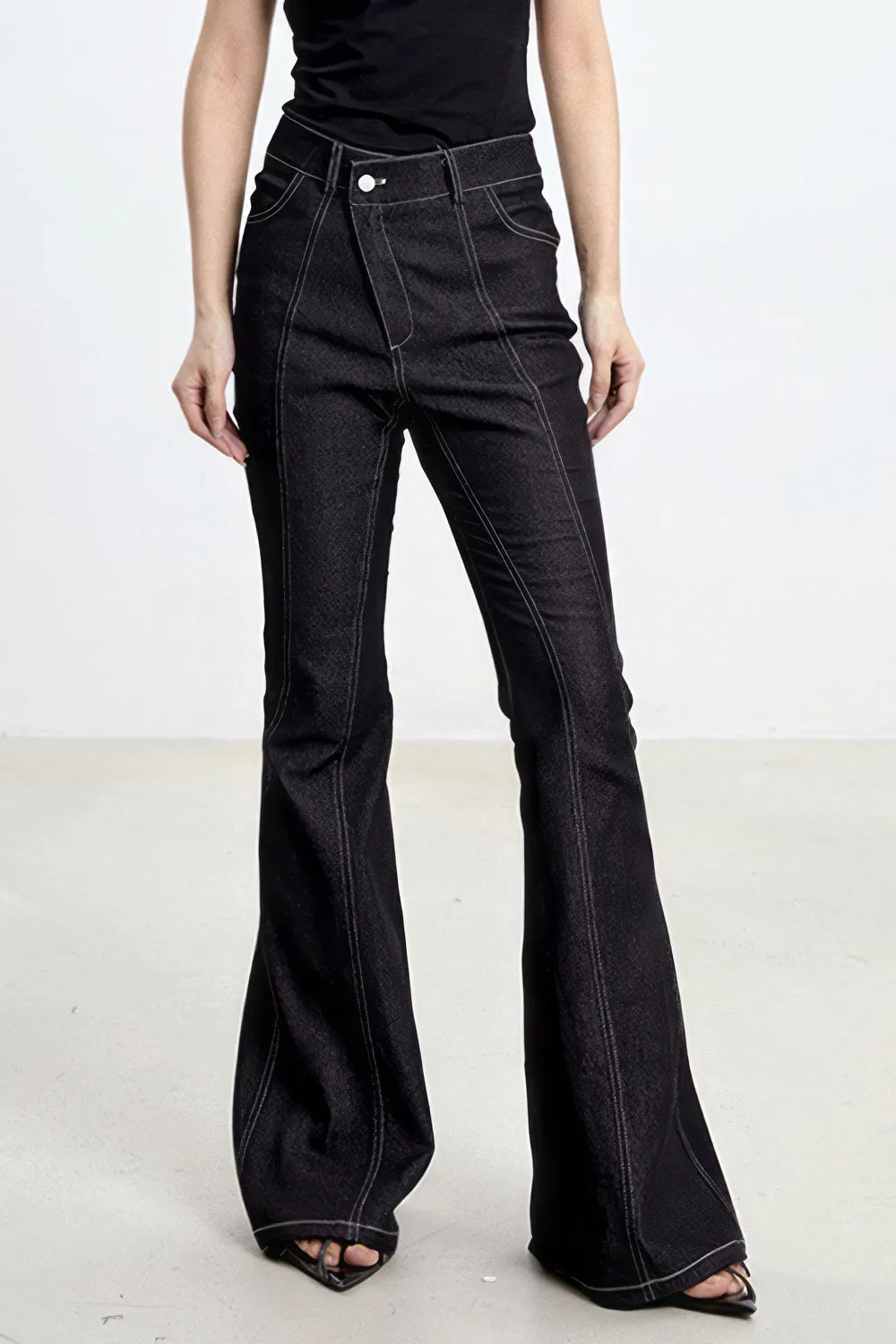 Flared Jeans - Black