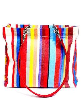 French Cotton Stripe Bags Multipstripe 4