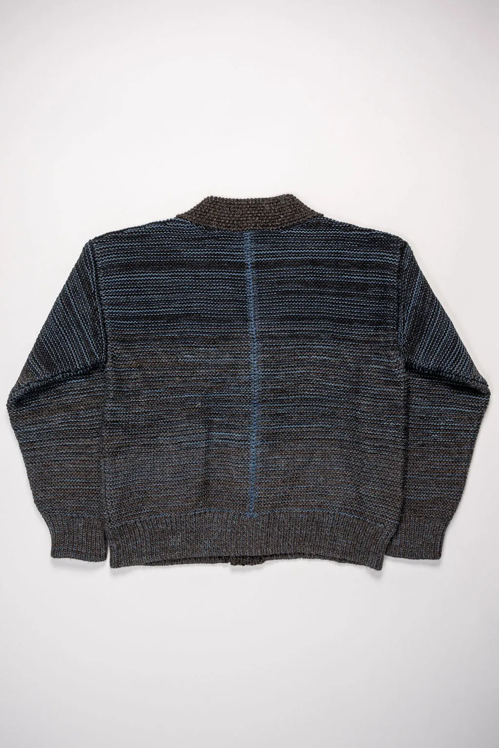 Indi   Ash Ren Cardigan - Black/Dark Indigo