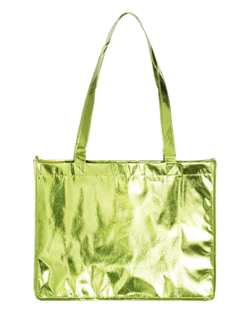 Large Polypropylene Metallic Coating Tote Bag