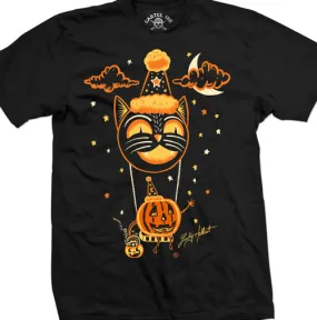 Lucky Hellcat Hallowseve Unisex T-Shirt