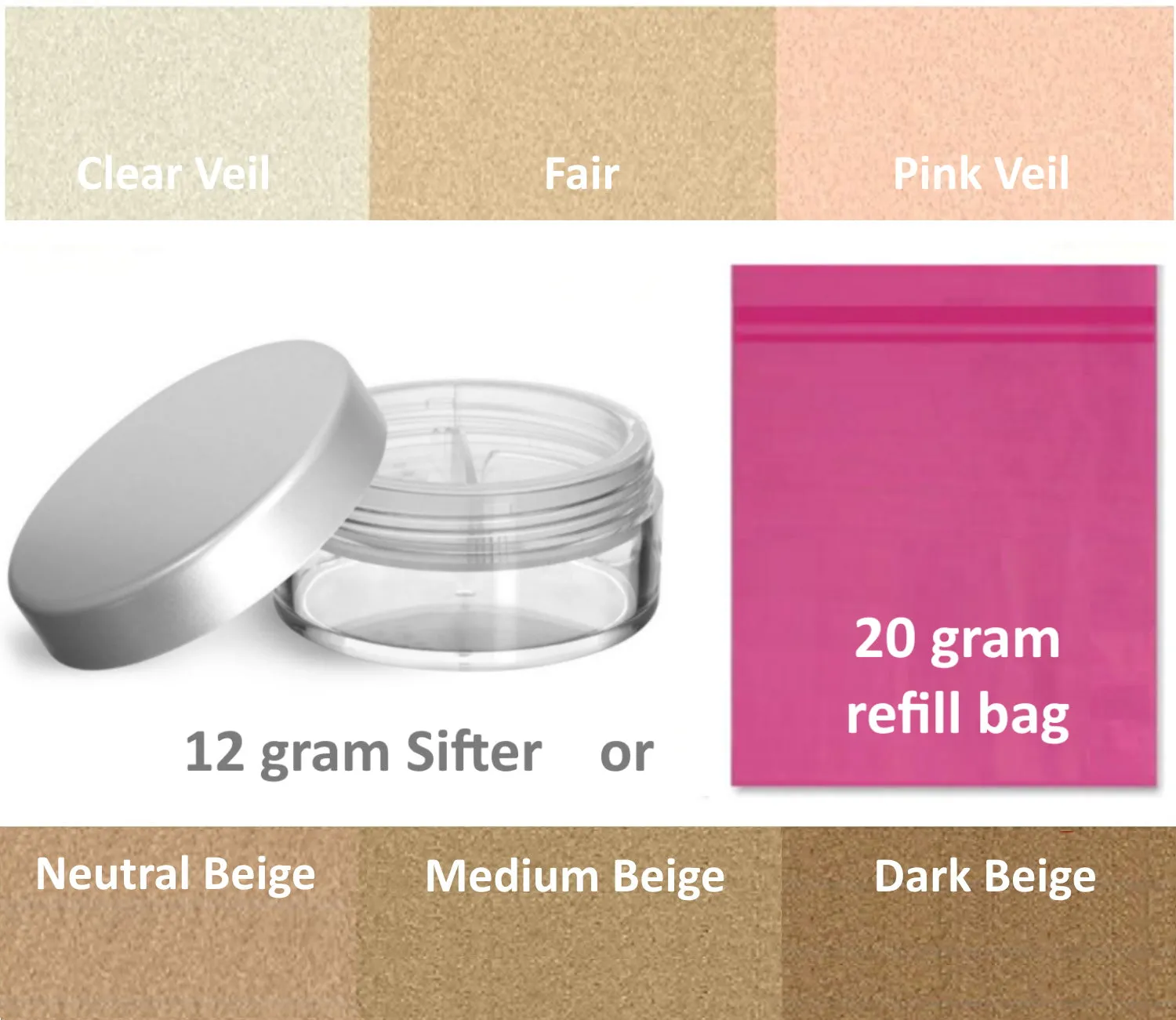 Mineral Makeup Powders