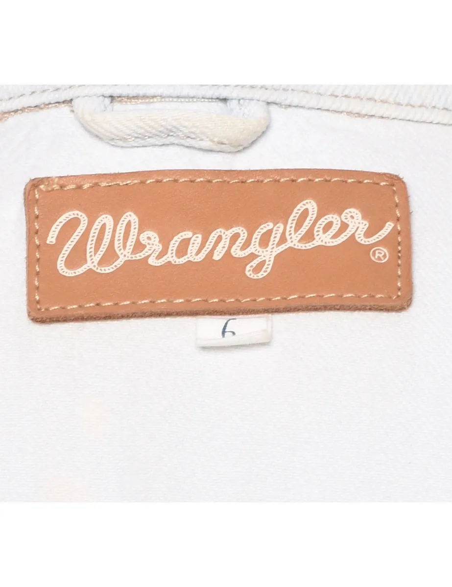 Wrangler Distressed Denim Jacket - XS